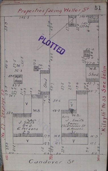 GWST Fieldbook, no. 33, p.51, c.1912 (left property).