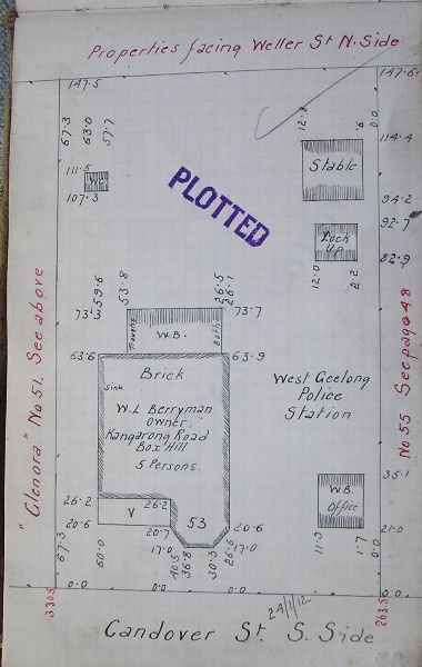 GWST Fieldbook, no. 33, p.49, 21 Jan 1912.