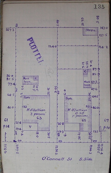 GWST Fieldbook, no. 33, p.135, c.1914 (right property).