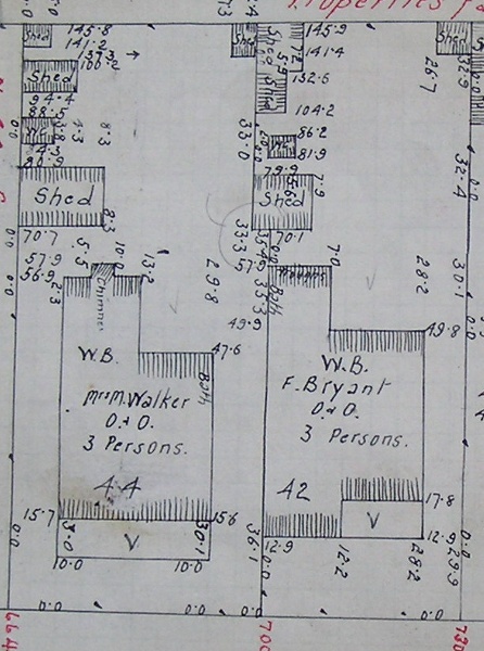 GWST Fieldbook, no. 33, p.18, c.1912 (right property).