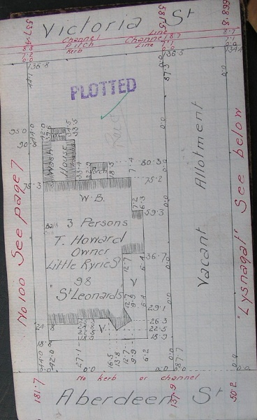 GWST Field-book, no. 171. p.6, c.1913