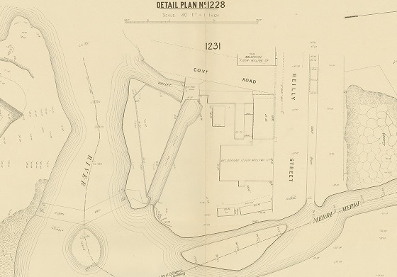 MMBW Map 1228 - 1905