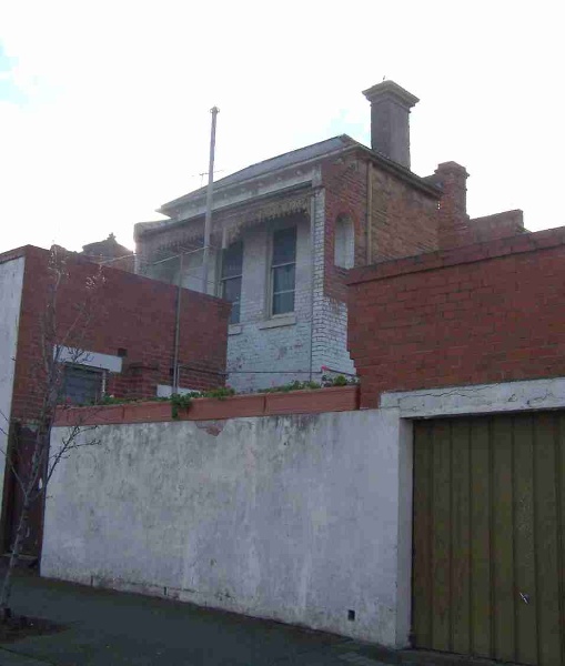 Carlton North Drummond Street 742 rear - facing Fenwick Street