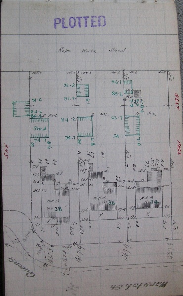 GWST Fieldbook, no 125, p.7, c.1912 (middle property)