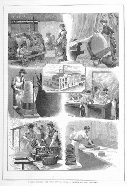Denton Hat Factory - 1882