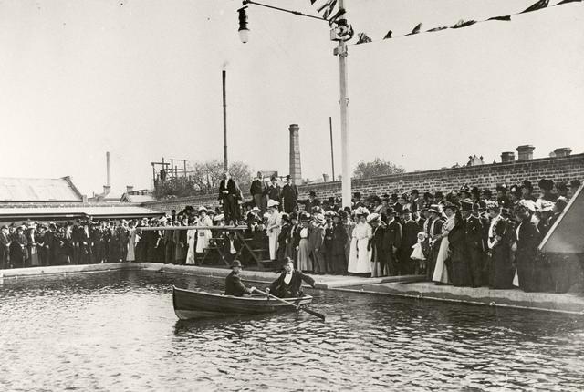 Opening of Baths 1908