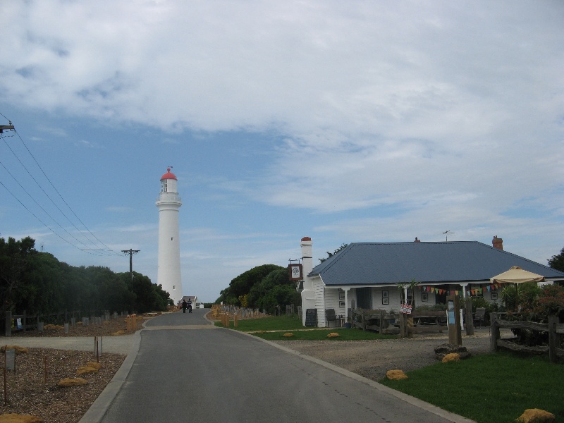 Lighthouse and stable