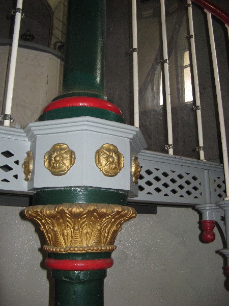 Staircase and column capital