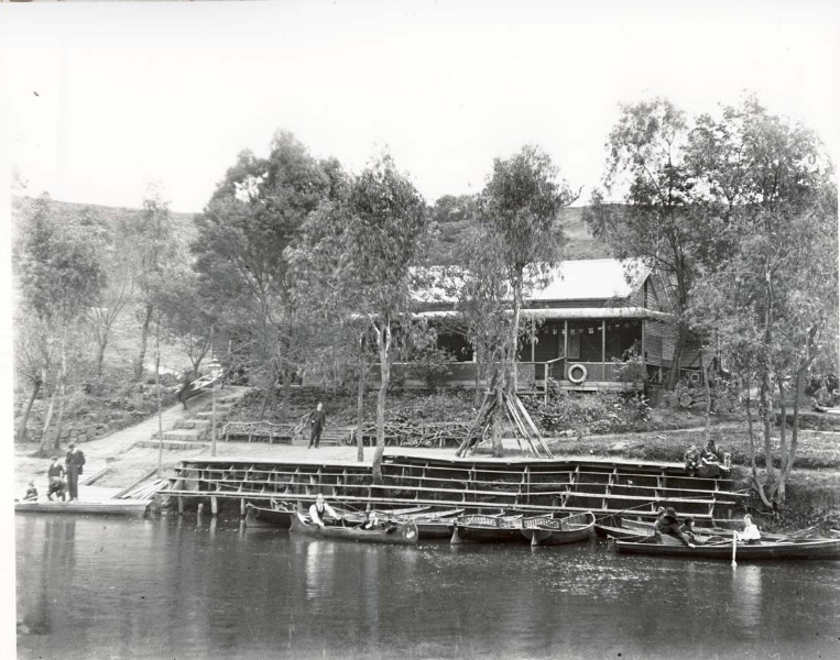 Fairfield Boathouse - Original Building c. 1908-1923