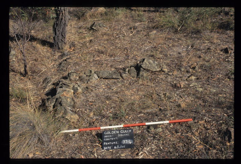 DAM WALL AND ASSOCIATED FEATURES BENDIGO MINING NL FEATURE 47 EXCAVATION