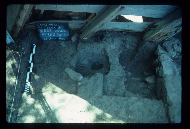 GAIRDNERS COTTAGE EXCAVATION