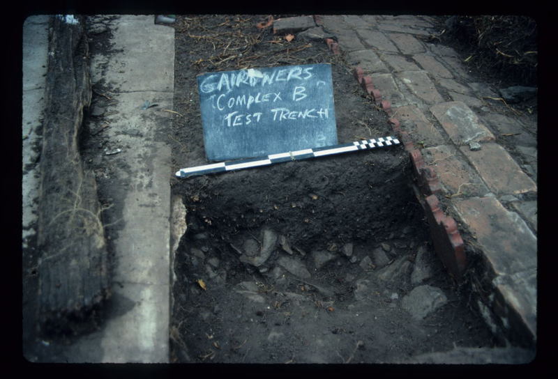 GAIRDNERS COTTAGE EXCAVATION