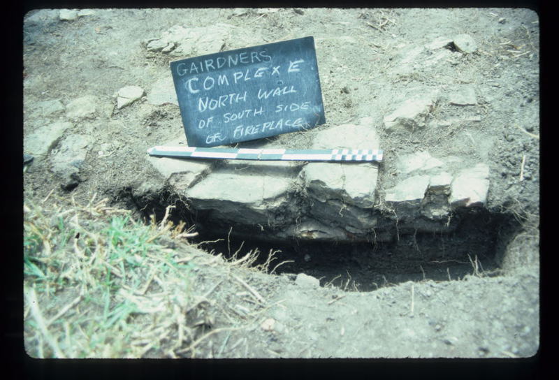 GAIRDNERS COTTAGE EXCAVATION