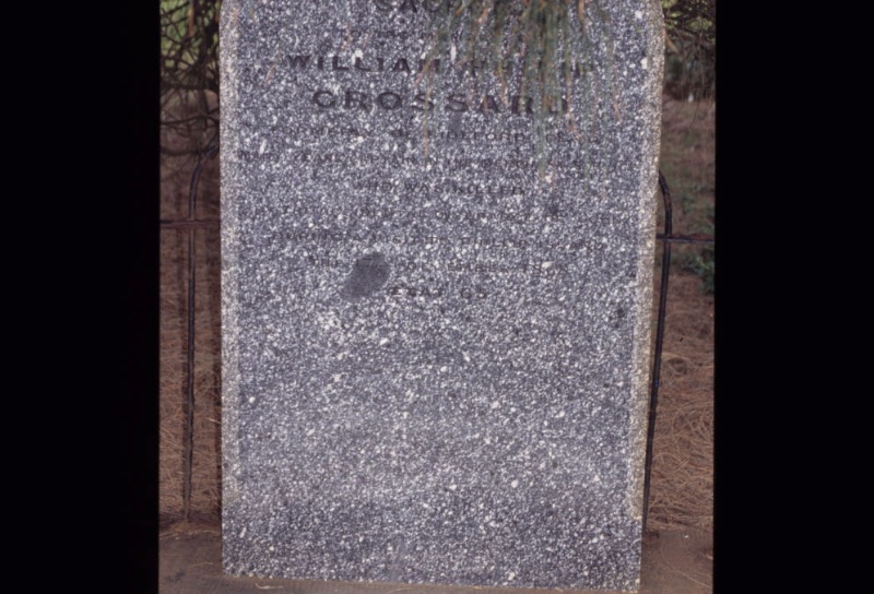 CAPTAIN GROSSARD'S GRAVE