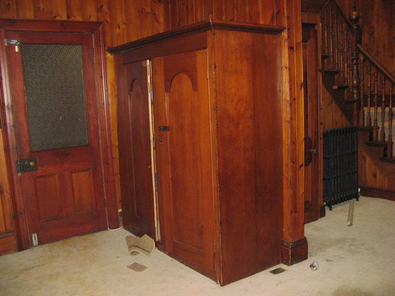 Karori built in cupboard and stair
