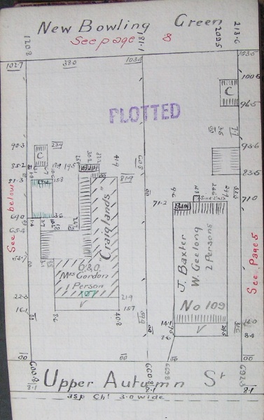 GWST Fieldbook, no. 163, p.4, c.1912 (left property)