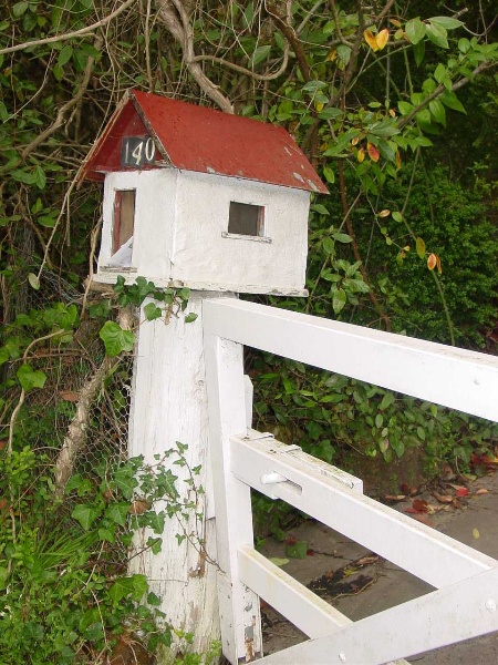 Bickleigh Vale Estate House Letter Box