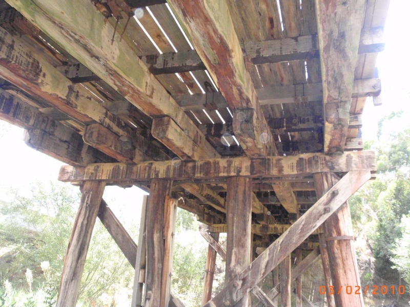 B6842 Jubilee Bridge substructure