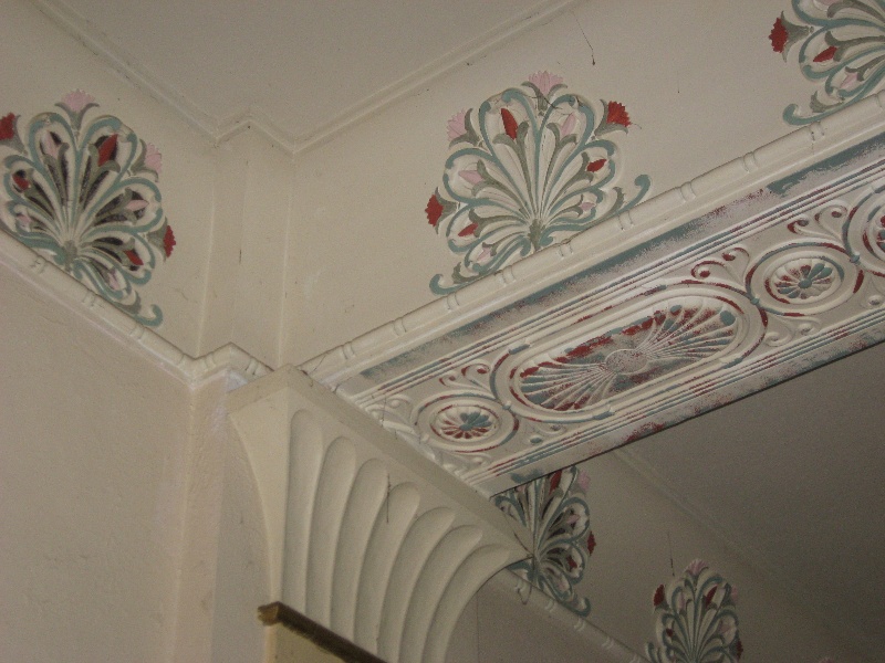 Ground Floor Hall, detail of decoration 2011