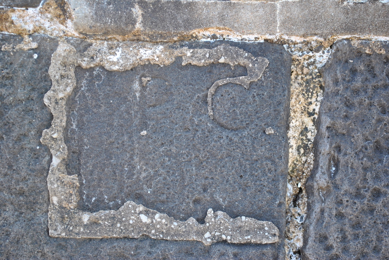 Burial Marker, Fillipi Castillio 16.09.1889 (image taken 17 Jan 2012).JPG