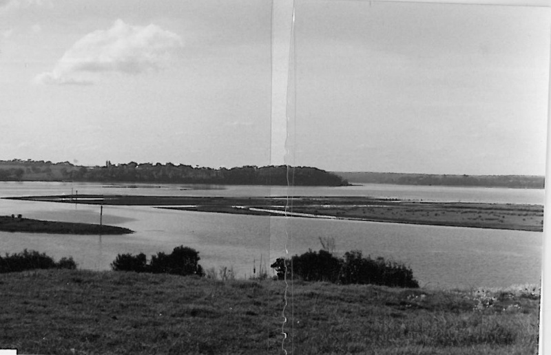 Lake Tyres Aboriginal Mission, view from Lake Tyre township looking north-east