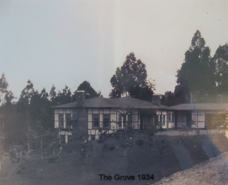 View from driveway 1934