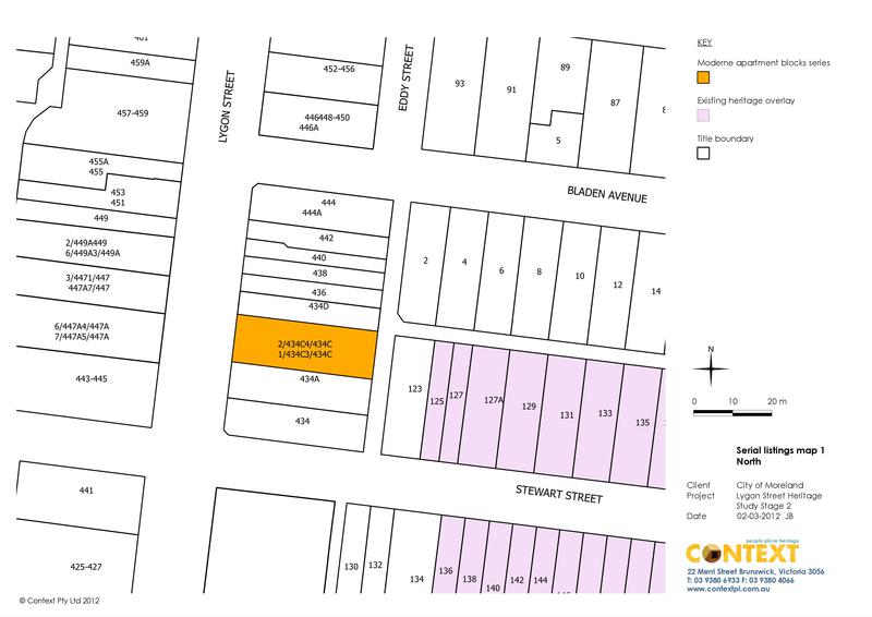 Serial listings map 1 - north