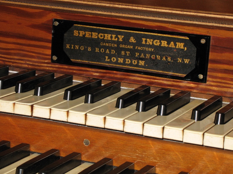 B4863 Speechly &amp; Ingram Organ