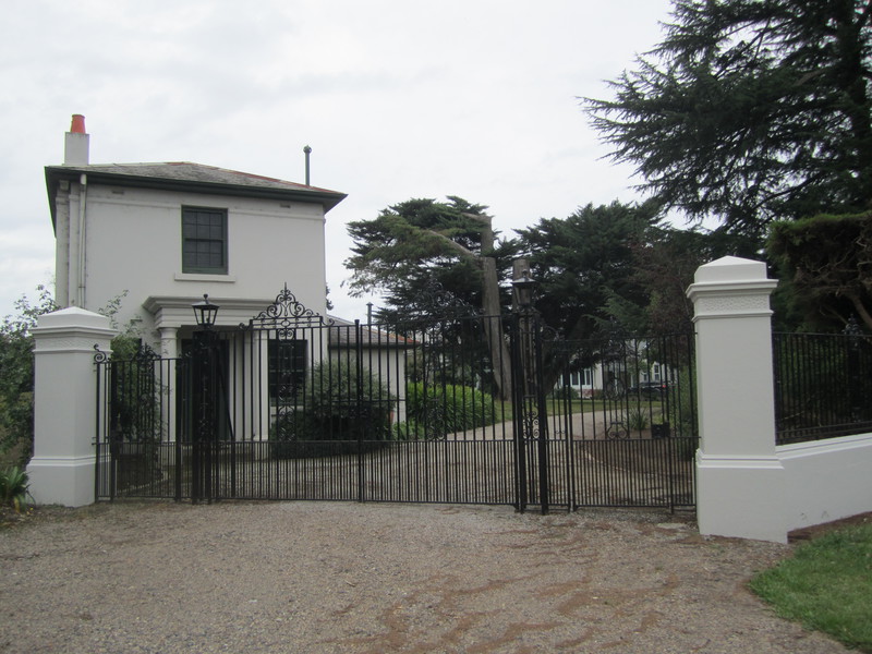 Front entrance showing Gatehouse