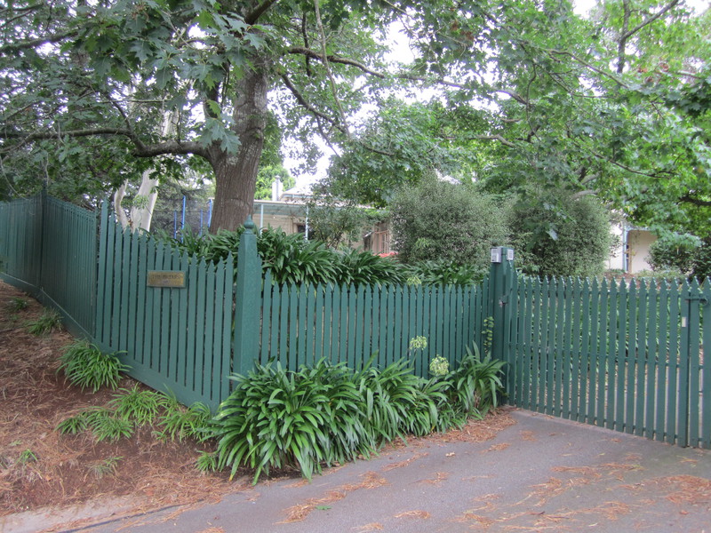 front fence