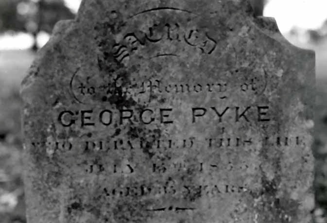 B3742 George Pyke's Grave