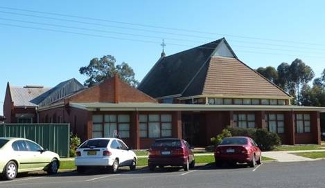 Rear (east) of the Uniting Church complex.