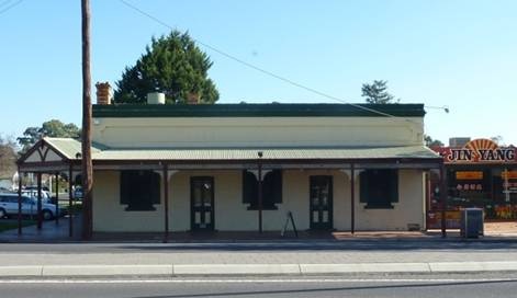 East elevation, addressing High Street.