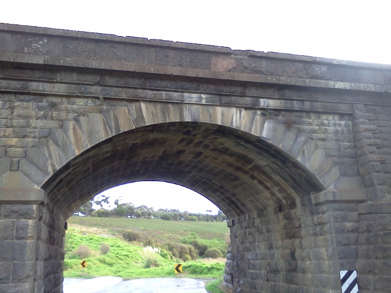 B6394 Cowies Creek Bridge No. 1 arch.