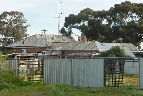Rear view of the Little Sebastian, as seen from Vogeles Road.