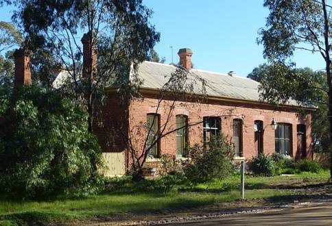 Former Camp Hotel and Store, east elevation