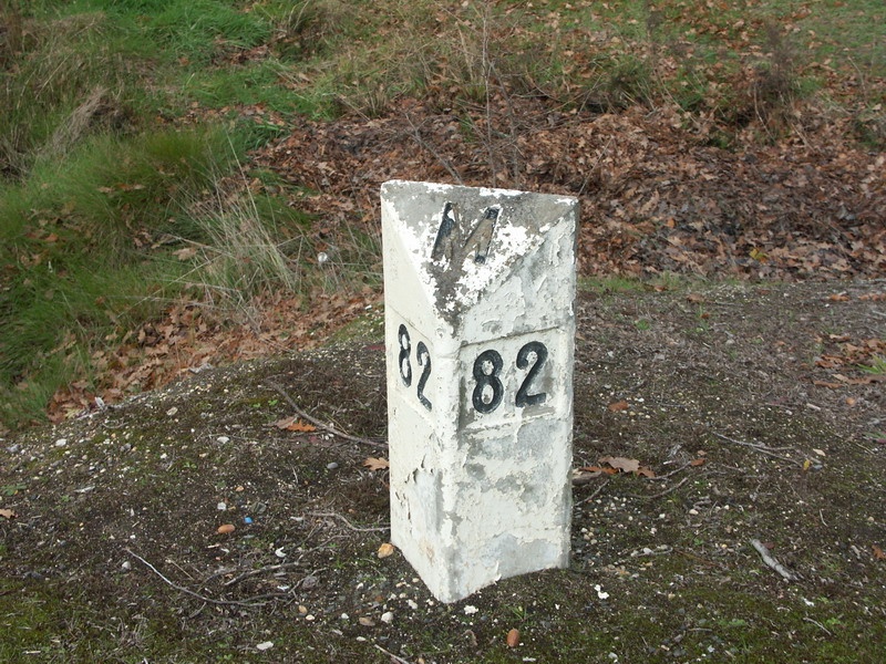 Stone Mileposts adjacent to Avenue of Honour