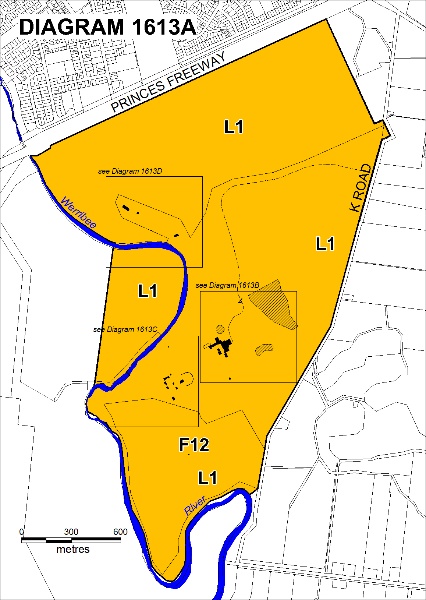 Werribee Park Plan A - Extent of Registration 2012