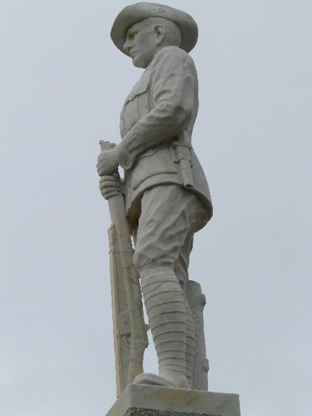 Bonnie Doon War Memorial Detail - Soldier with Rifle.jpg