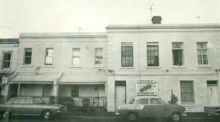 B3128 Terrace L to R 58 - 56 - 54 - 52 Gore St Fitzroy