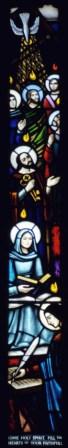 B7271 Stained Glass St Martin de Porres