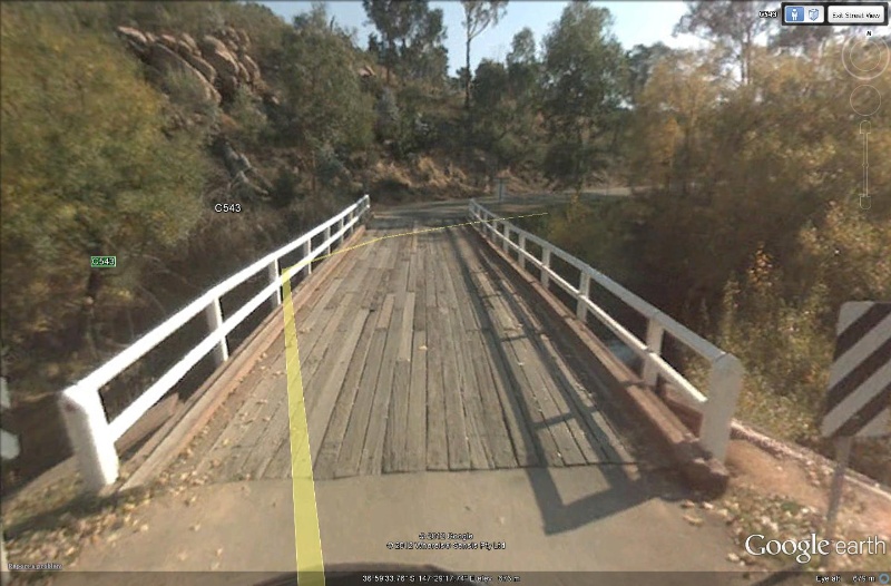 B7056 Cobungra River Bridge (Google Earth Image)
