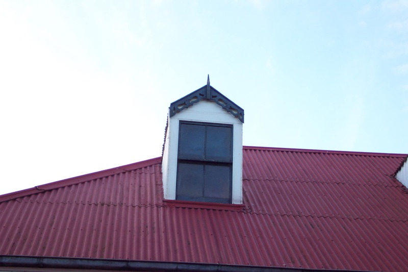 Dormer window (front elevation of Homestead)