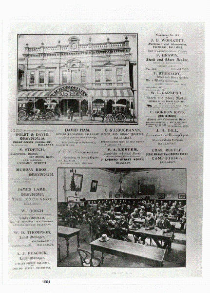 Mining Exchange_Evening Echo_1904 Source: Private collection