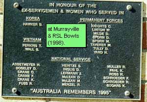 Murrayville Honour Roll