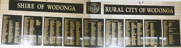 Wodonga Shire Honour Roll