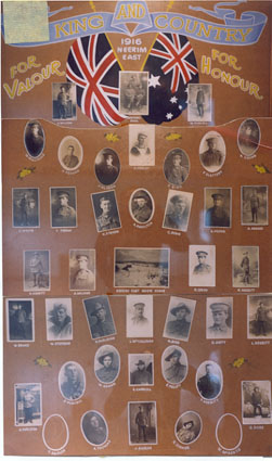 Neerim East Honour Roll (First World War)