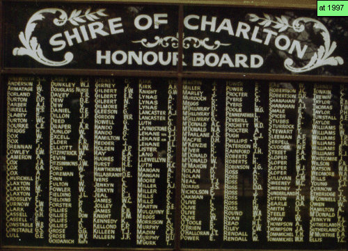 Charlton Honour Roll (Second World War)