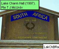Lake Charm Honour Roll (Boer War)