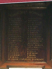 Garvoc District Honour Roll (First World War)